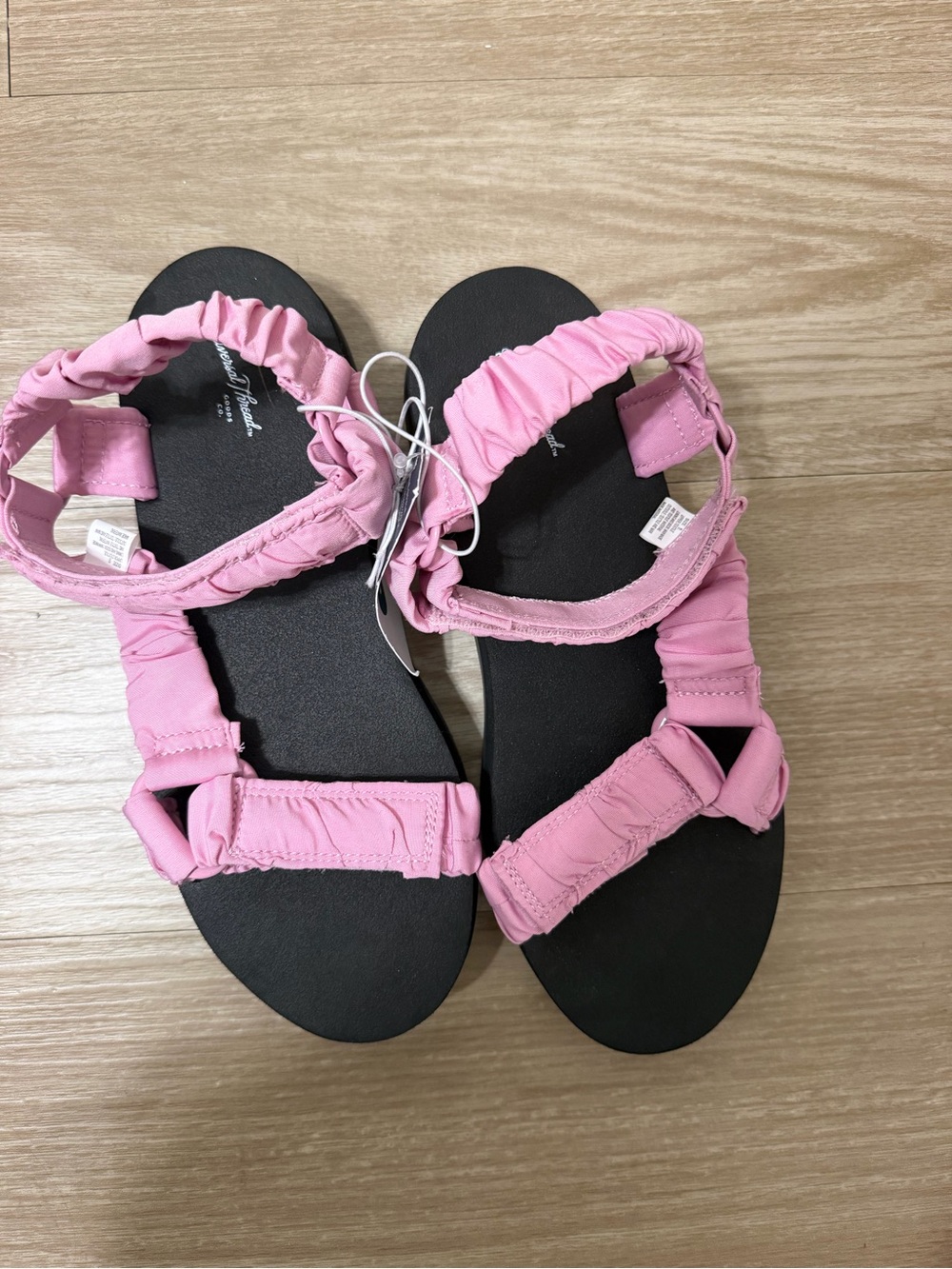 Everyday Pink Women’s Strappy Sandals with Cushioned Sole